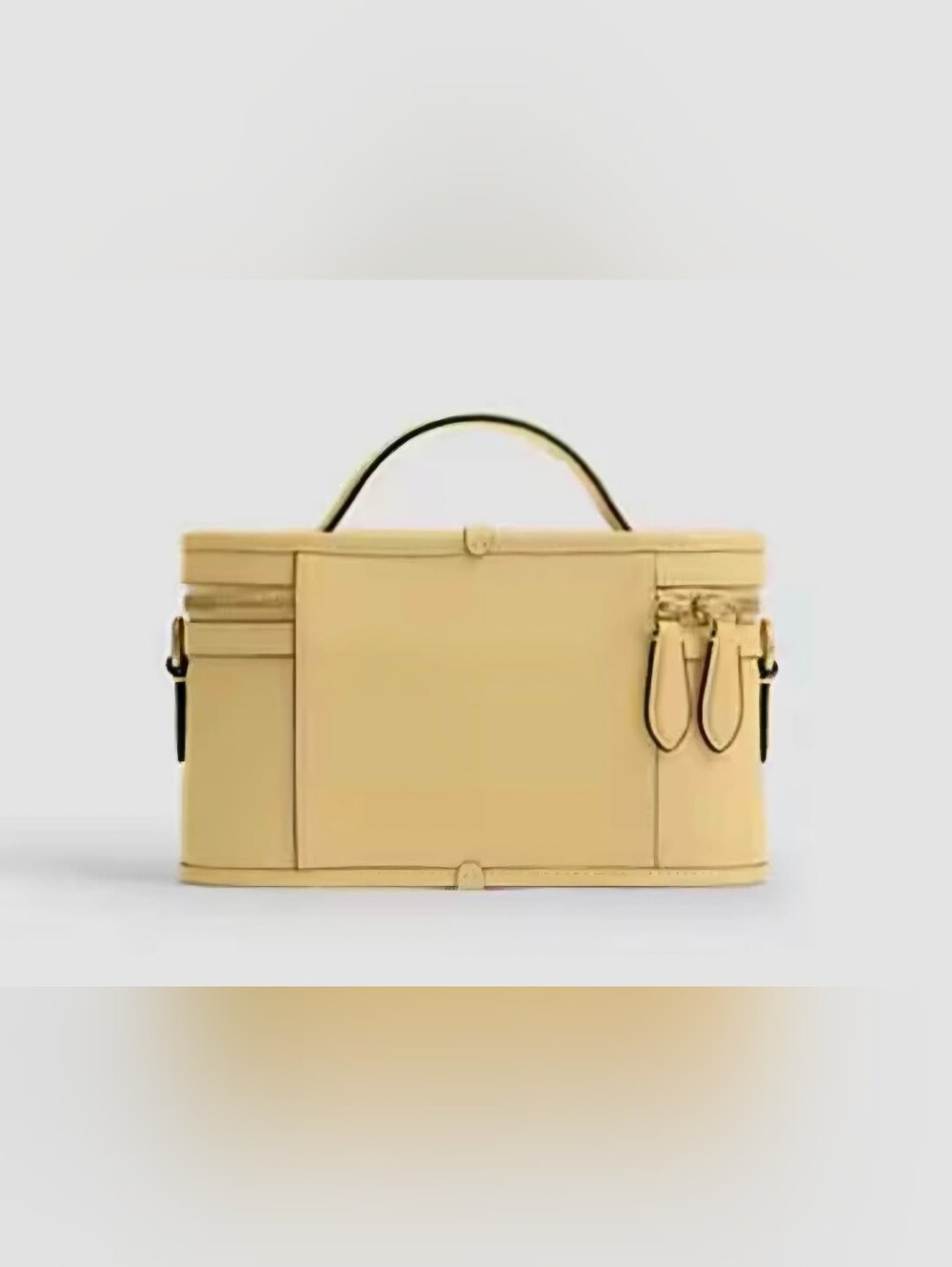 COACH Trail Bag GloveTanned Leather Crossbody Shoulder Butter Yellow CBG93 New - Picture 3 of 10